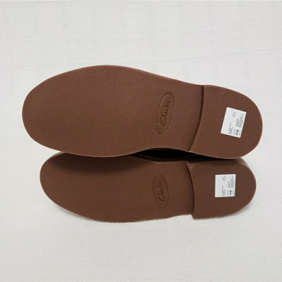 Clarks Bushacre 2 Leather Chukka Boots Size 10 - Picture 11 of 11